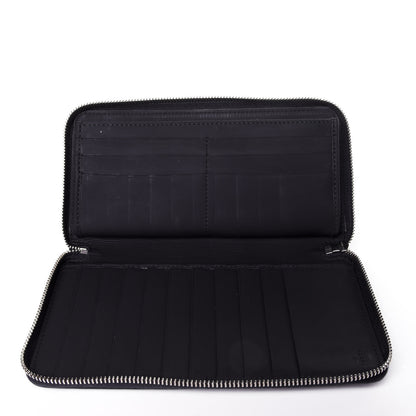 Gucci Guccissima Signature Web Zip Around Organizer Wallet Navy 10 of 12
