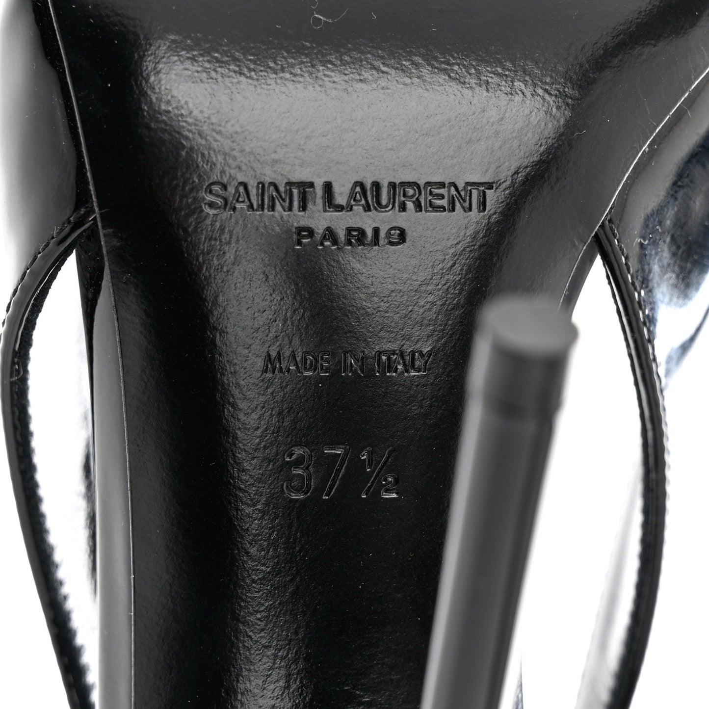 Patent Maxine 115mm Slingback Pumps 37.5 Black