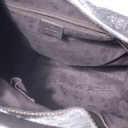 Gucci Guccissima New Ladies Web Large Hobo Brown 5 of 8