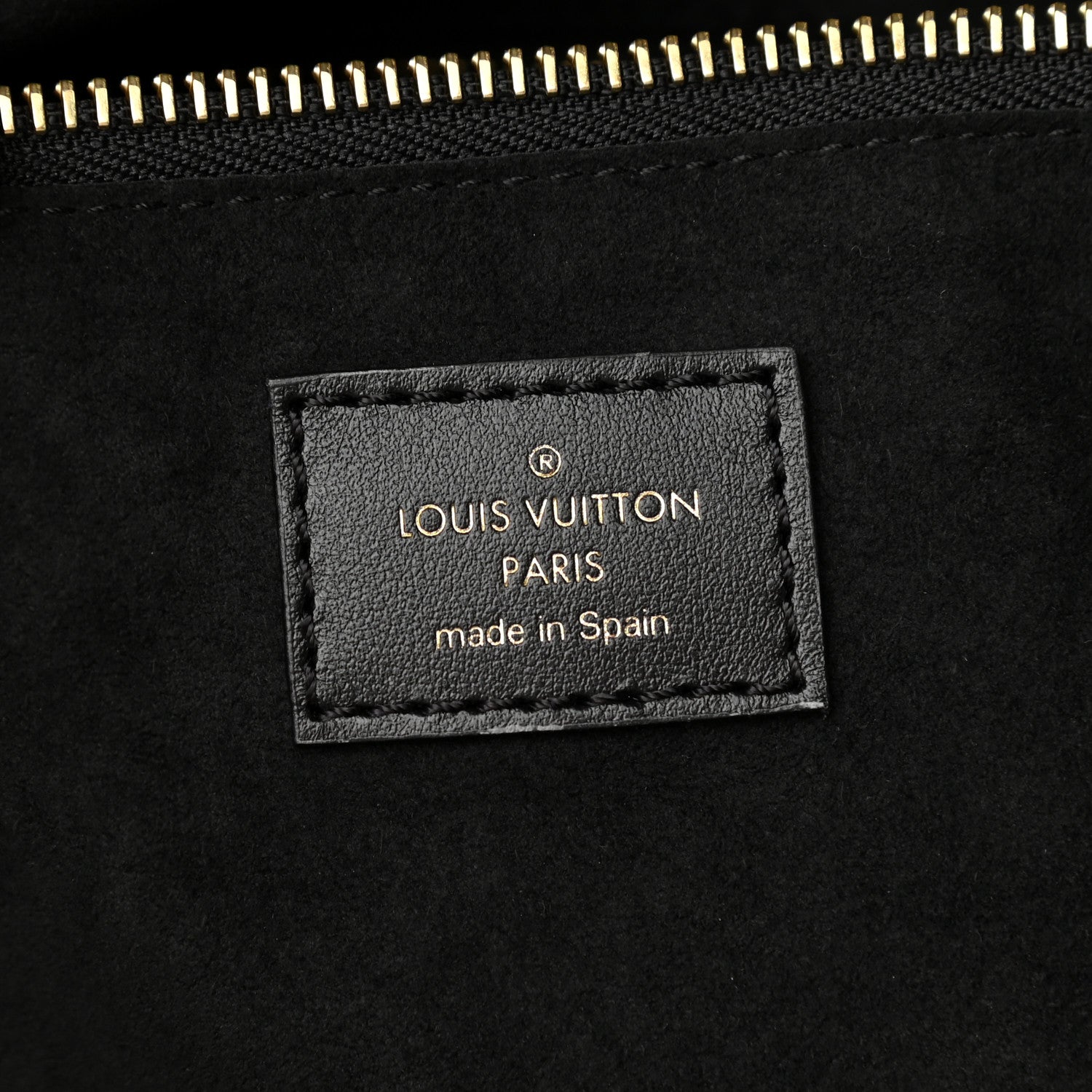 Louis Vuitton Empreinte Monogram Giant Broderies Neverfull MM Black 6 of 9