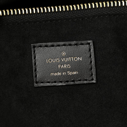 Louis Vuitton Empreinte Monogram Giant Broderies Neverfull MM Black 6 of 9