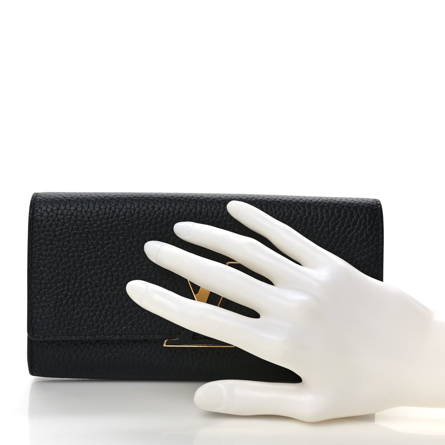 Taurillon Capucines Wallet Black