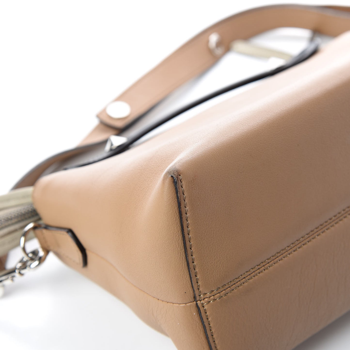 Vitello Dolce 4 Color Medium By The Way Boston Bag Sand Grano Multicolor