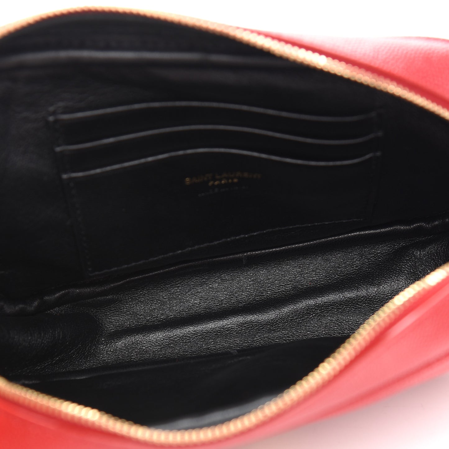 Grain De Poudre Matelasse Monogram Mini Lou Camera Bag Eros Red