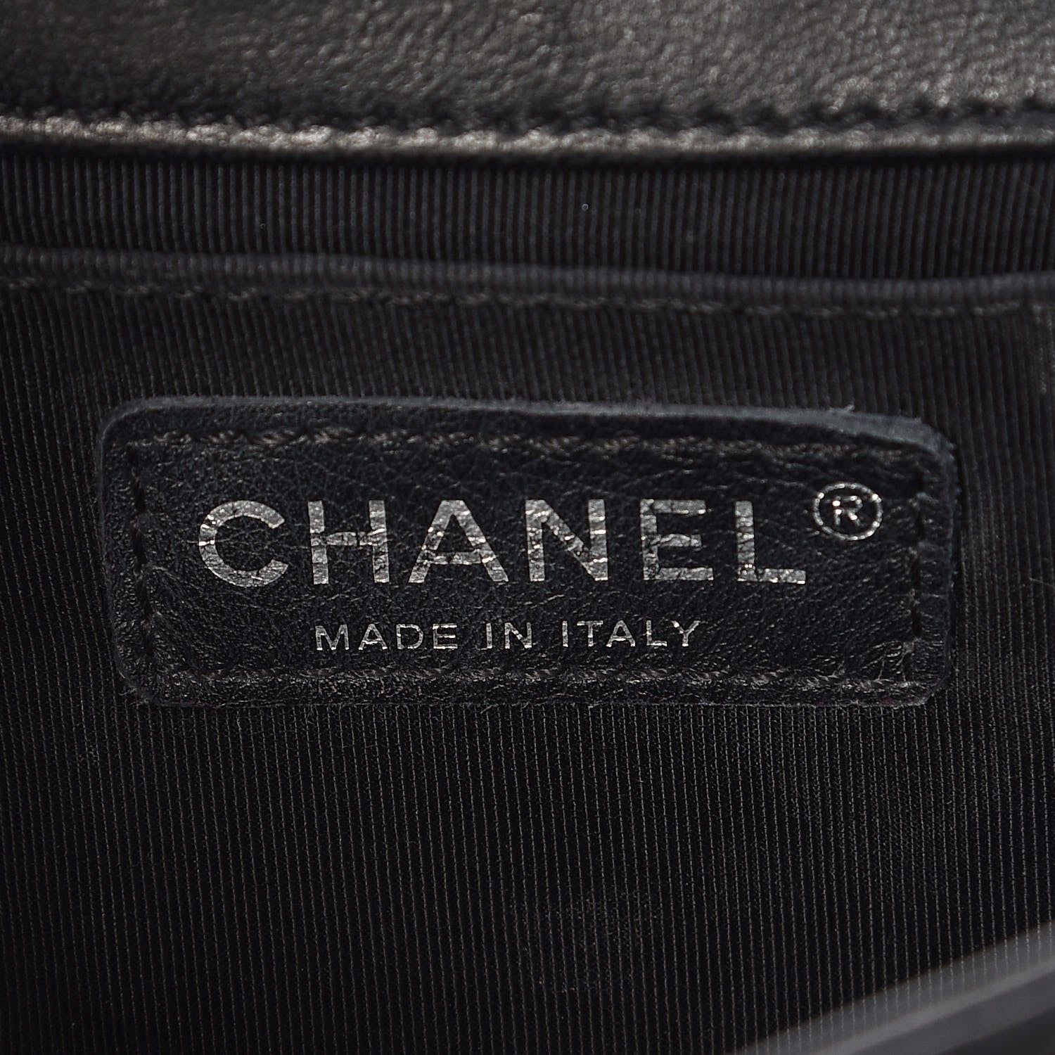 Chanel Lambskin Quilted Small Boy Flap Black 6 of 14