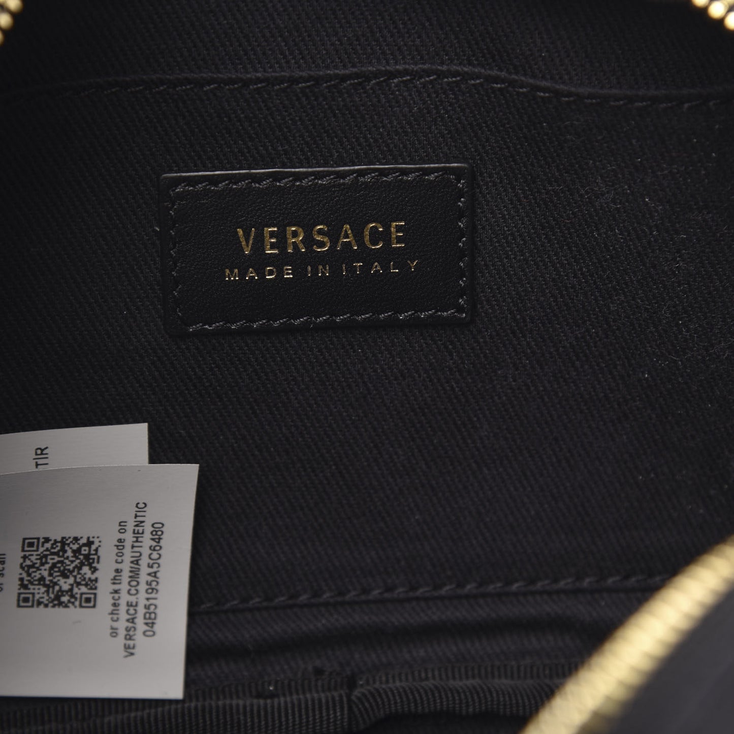 Nappa Barocco Quilted Vanitas Medea Belt Bag Black