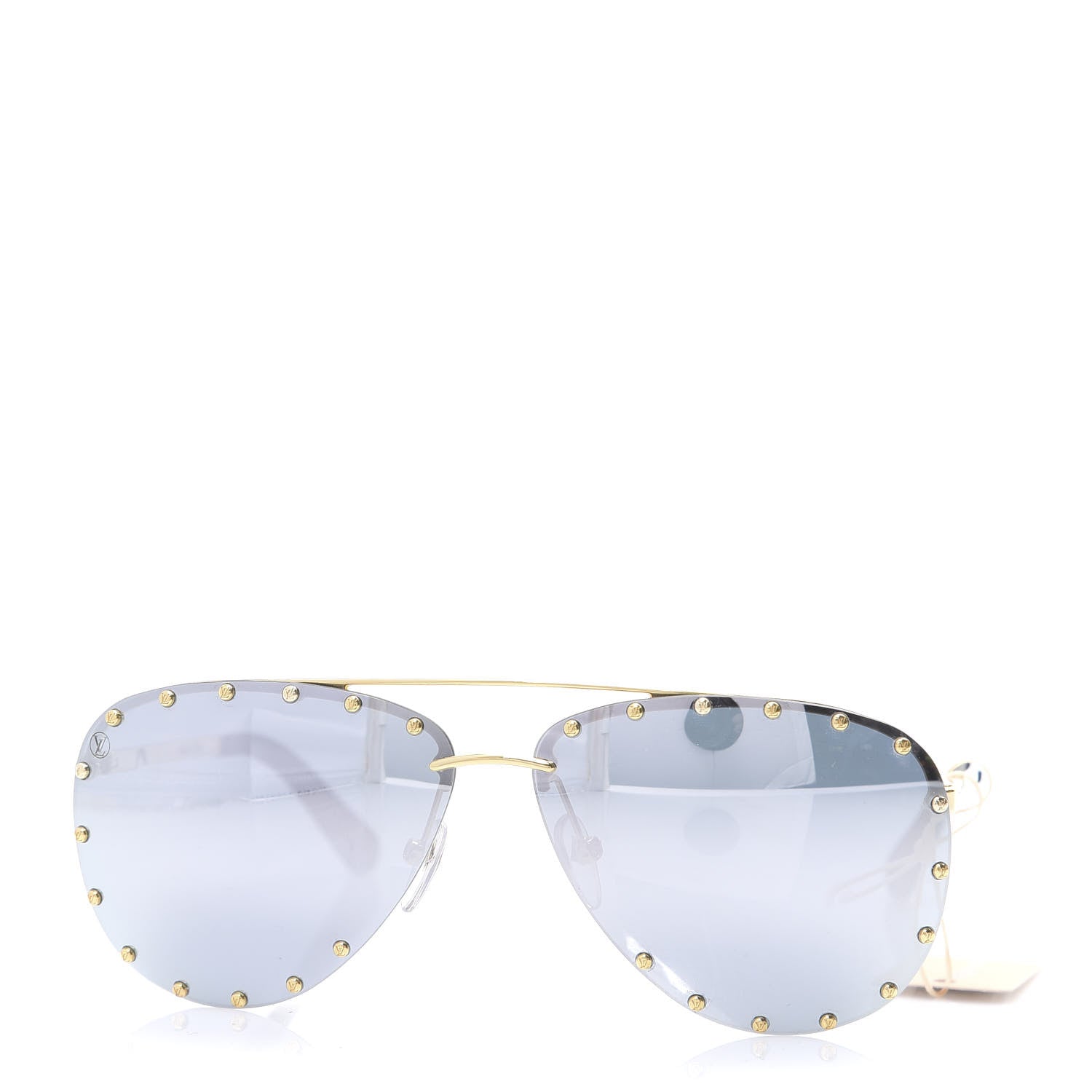 Louis Vuitton The Party Aviator Sunglasses Z0911U Blue 2 of 7