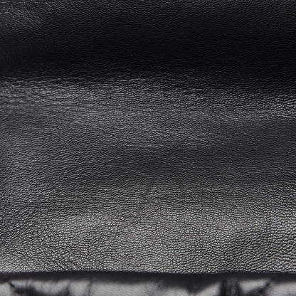 Chanel Goatskin Quilted Large 19 Flap Black 8 of 12