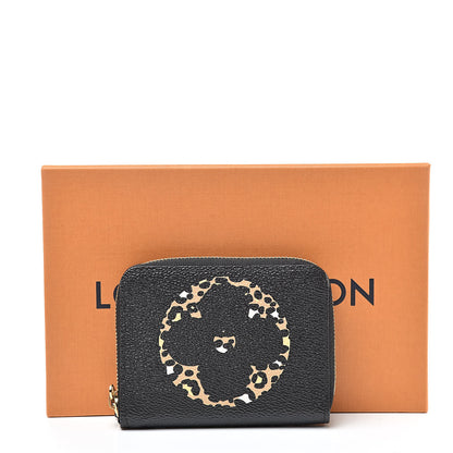 Louis Vuitton Monogram Giant Jungle Zippy Coin Purse Black 8 of 8