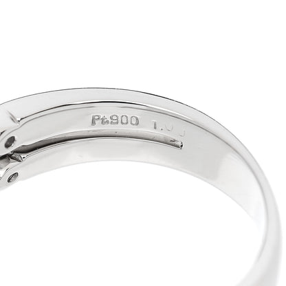 Parker & West by FASHIONPHILE Platinum Diamond 1.00ct Double Half Eternity Band Ring  52 6 9 of 9