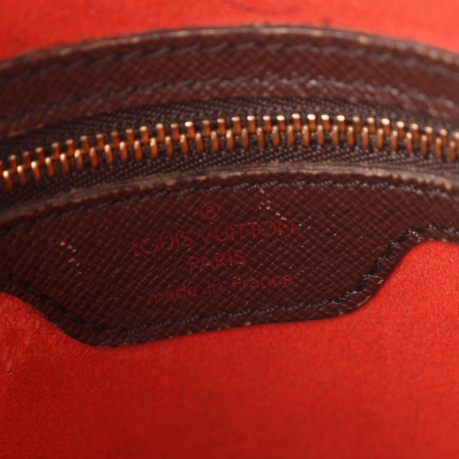 Louis Vuitton Damier Ebene Marais Bucket 23 5 of 9