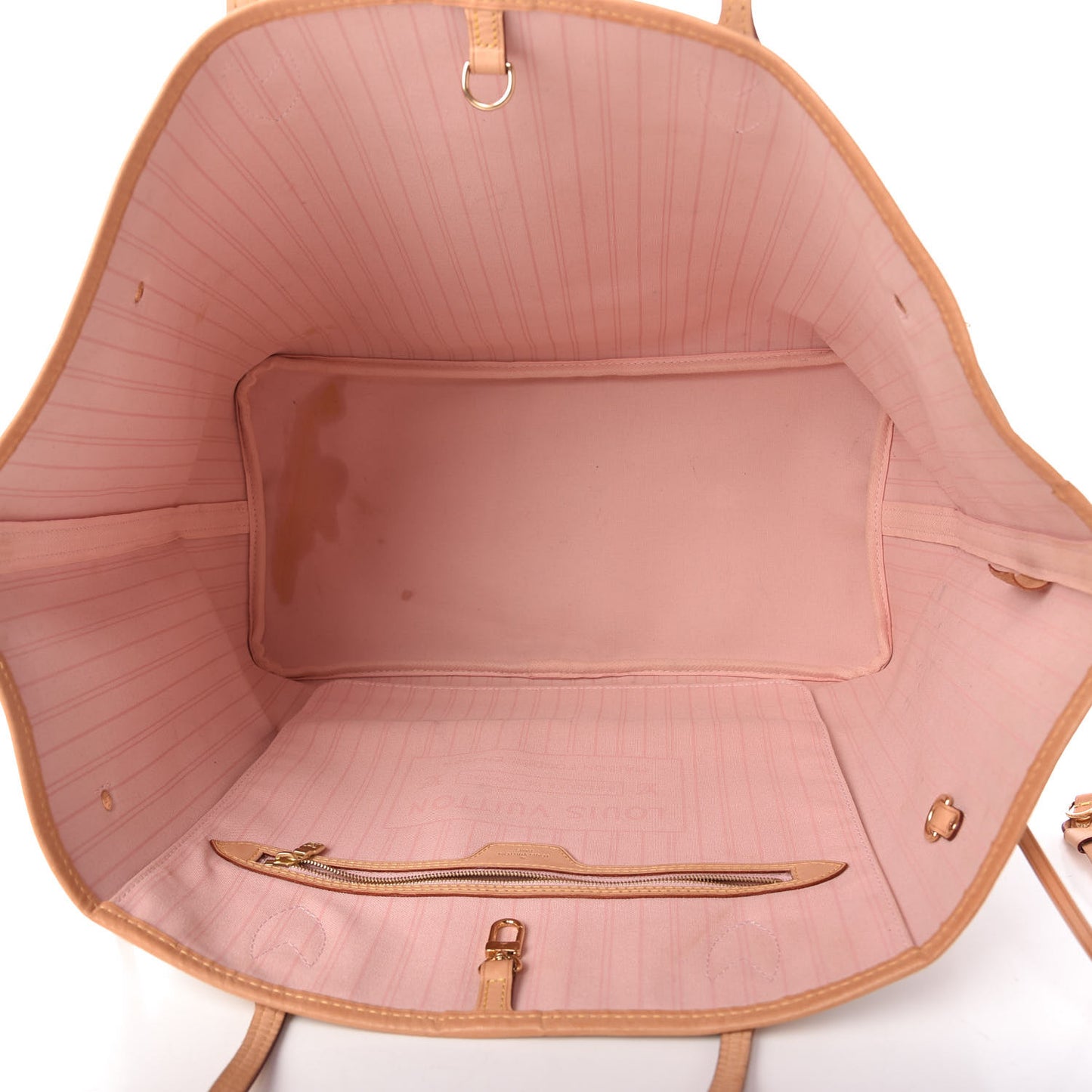 Damier Azur Neo Neverfull GM Rose Ballerine