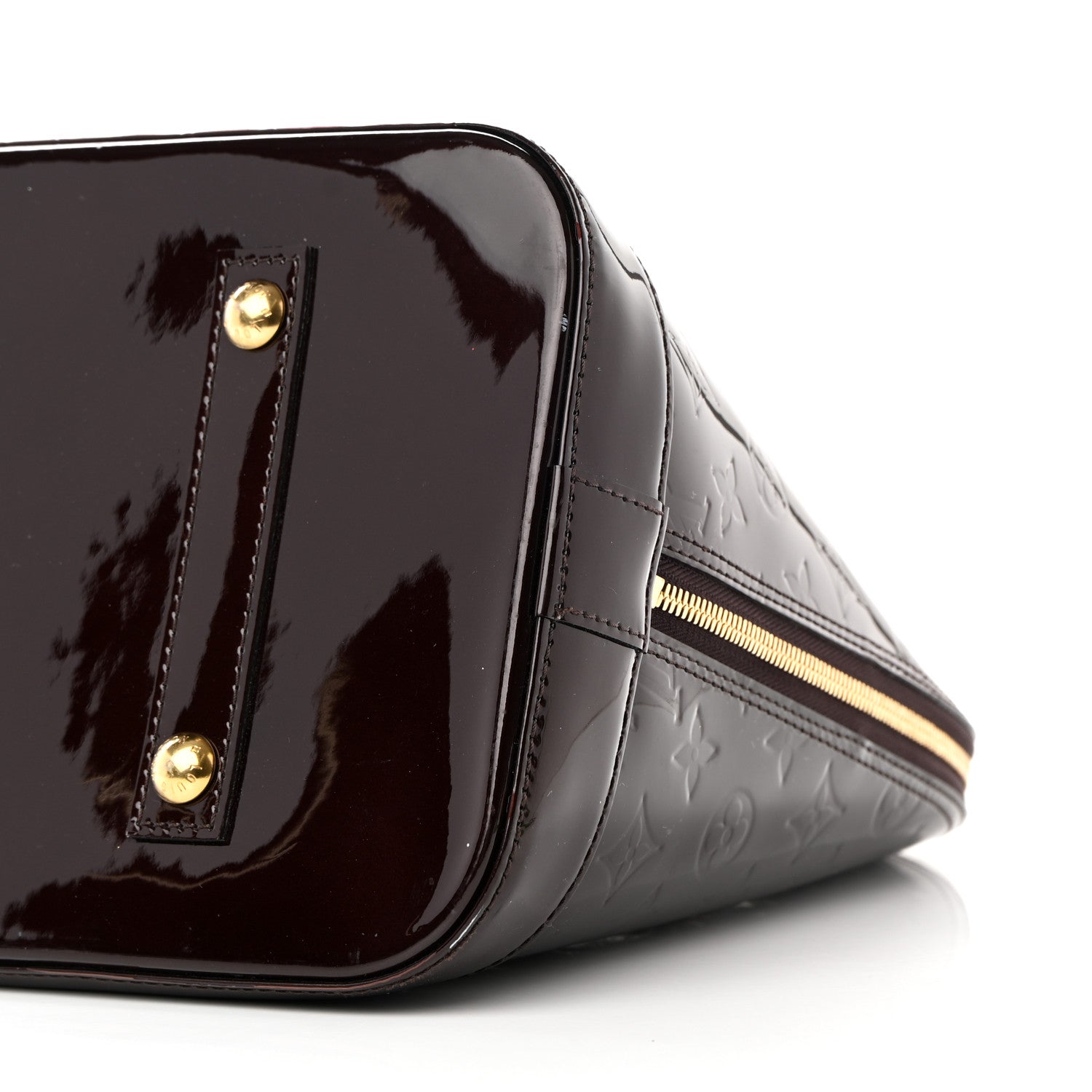 Louis Vuitton Vernis Alma GM Amarante 11 of 17