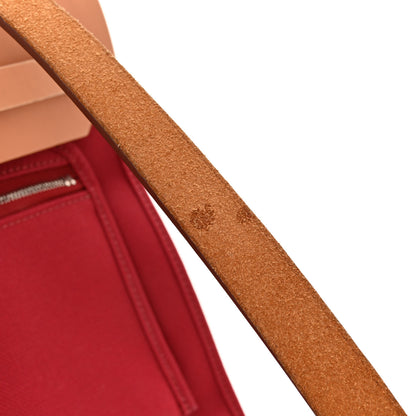 Hermes Vache Hunter Toile Herbag Zip 31 PM Rubis 12 of 15