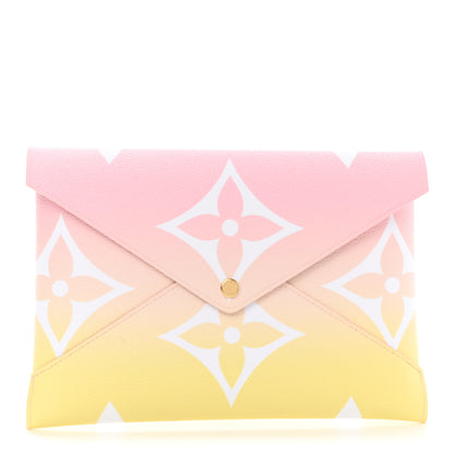 Louis Vuitton Monogram Giant By The Pool Large Kirigami Pochette Pink 1 of 7