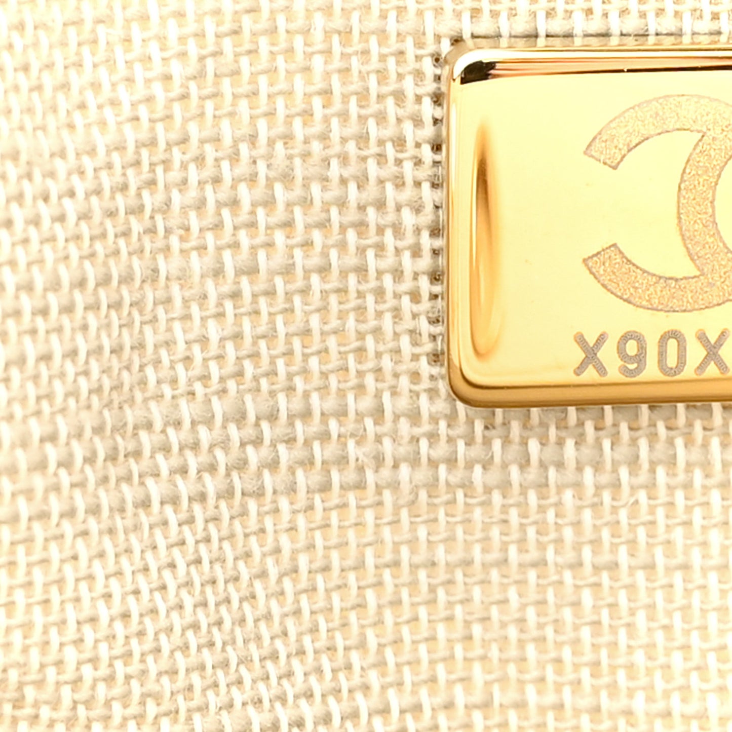 Mixed Fibers Small Deauville Tote White