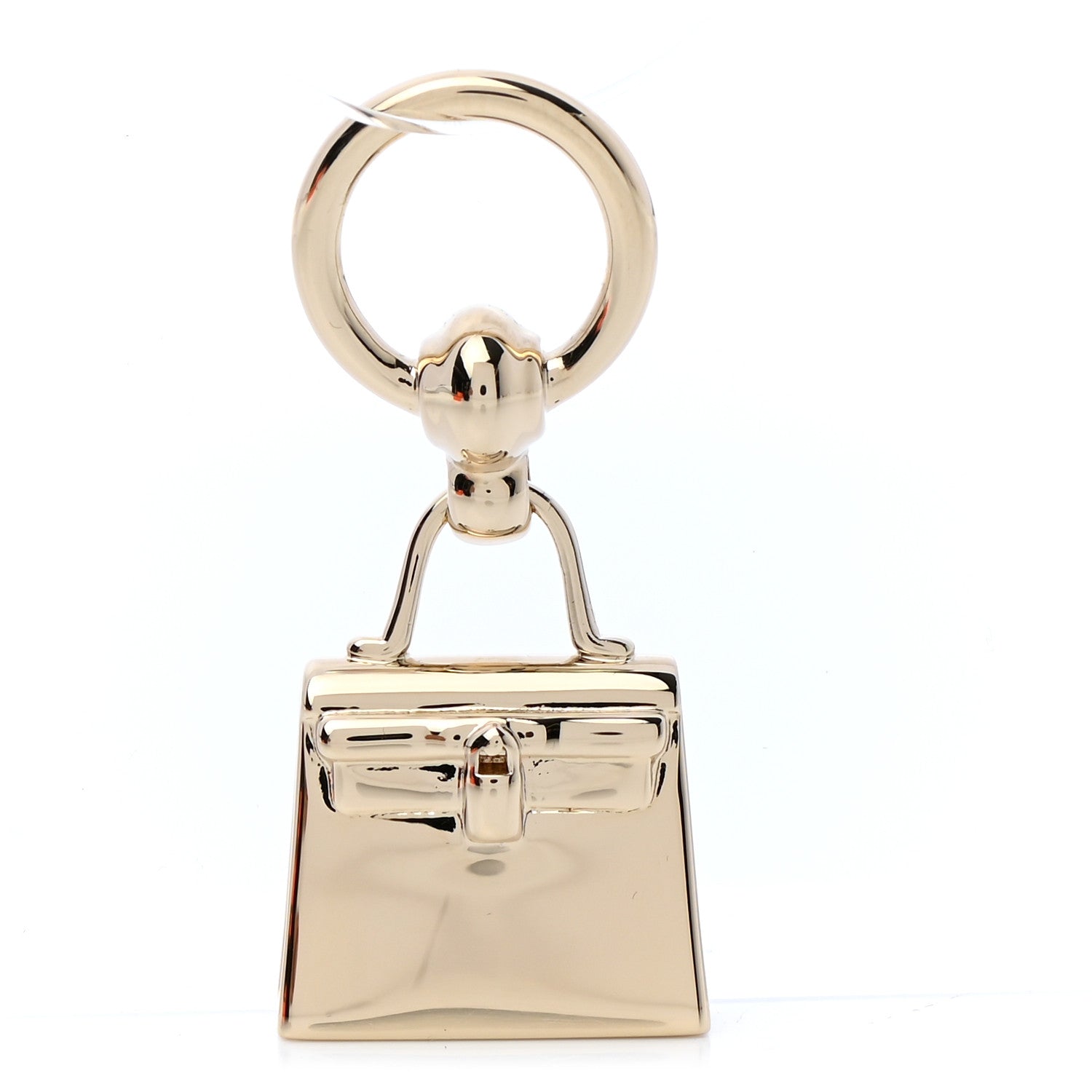 Hermes Permabrass Mini Kelly Twilly Ring 1 of 4