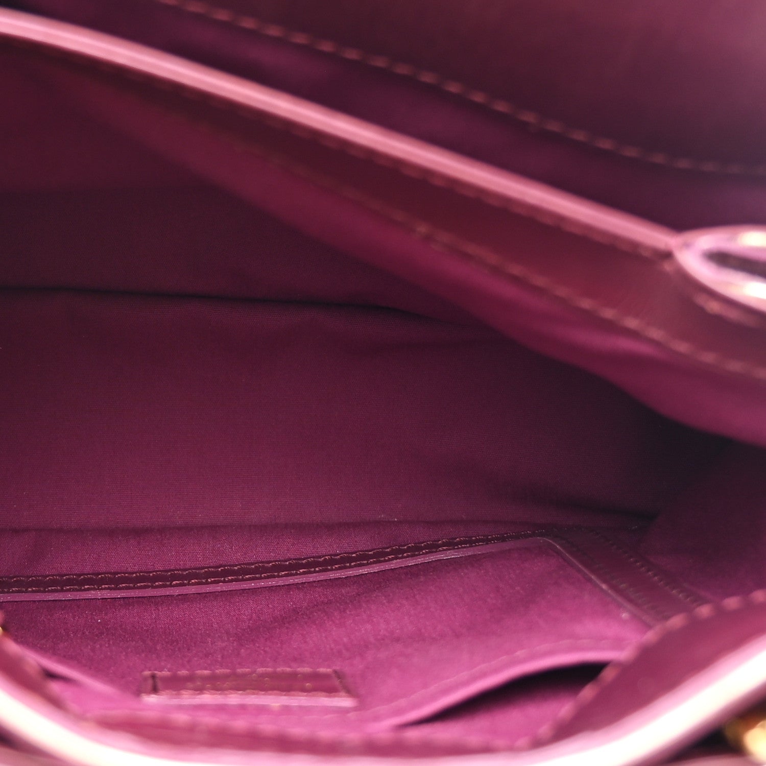 Louis Vuitton Monogram Denim Quilted Linda Fuchsia 6 of 12