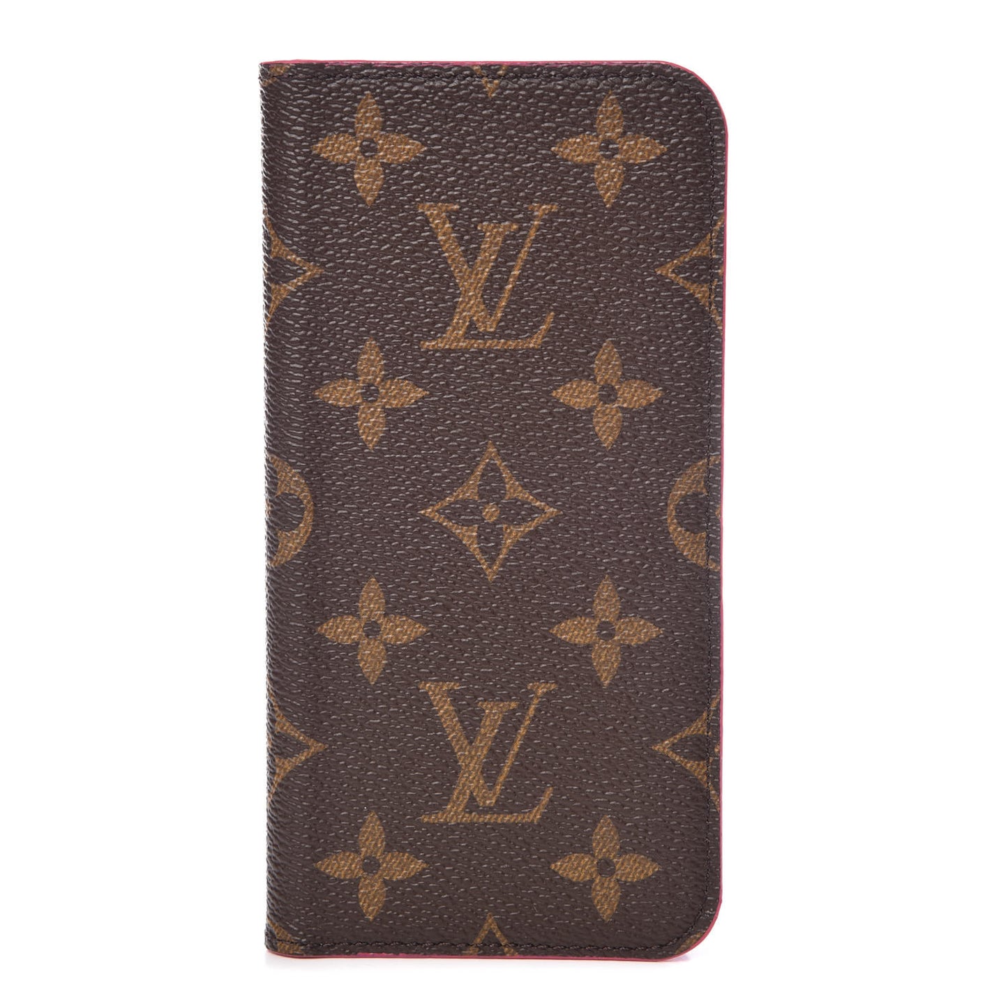 Monogram iPhone X/XS Folio Case Rose Pop