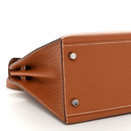Hermes Fjord Sellier Kelly 32 Gold 9 of 14