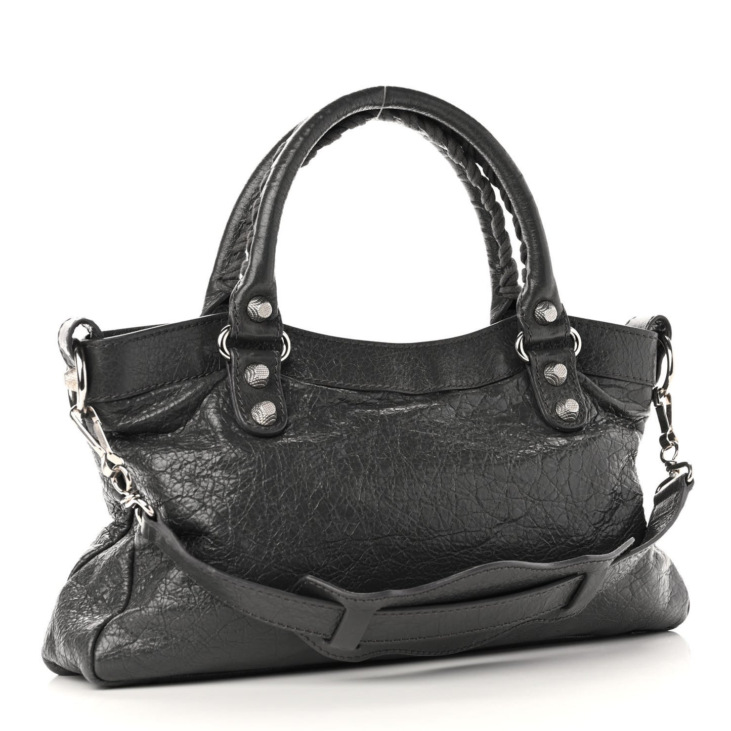 Agneau Giant 12 Silver Hardware First Gris Fossile