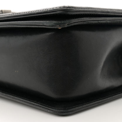 Chanel Lambskin Quilted Medium Boy Flap Black 10 of 13