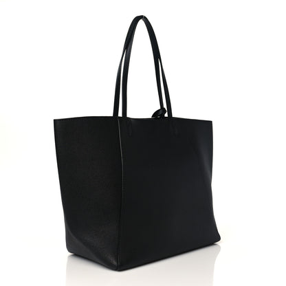Louis Vuitton Calfskin Lockme Cabas Black 3 of 9