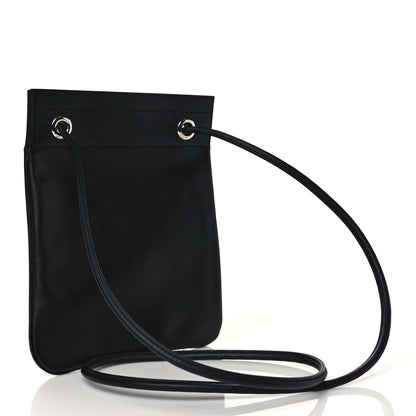 Hermes Milo Lambskin Swift Mini Aline Black 3 of 11