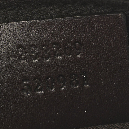Gucci GG Supreme Monogram Belt Bag Dark Brown 7 of 12