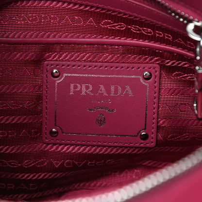 Prada Tessuto Nylon Soft Calfskin Shoulder Bag Ibisco 6 of 9