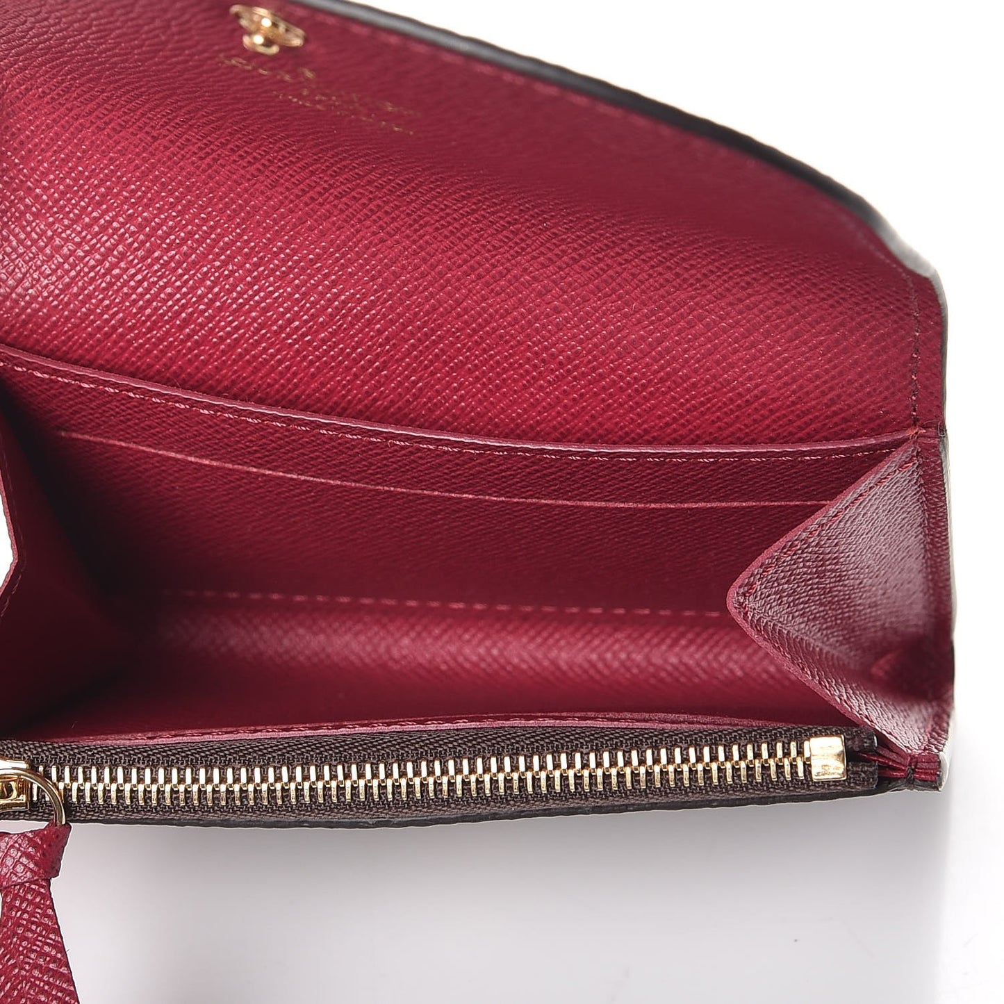 Monogram Rosalie Coin Purse Fuchsia