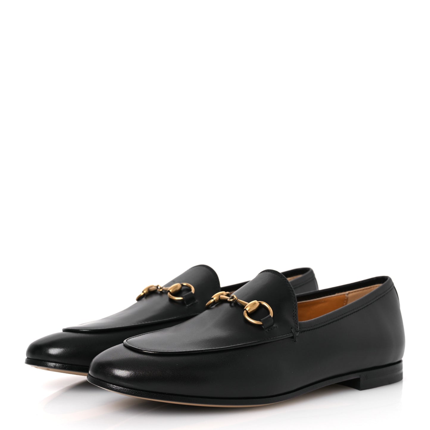 Calfskin Womens Jordaan Loafers 37.5 Black