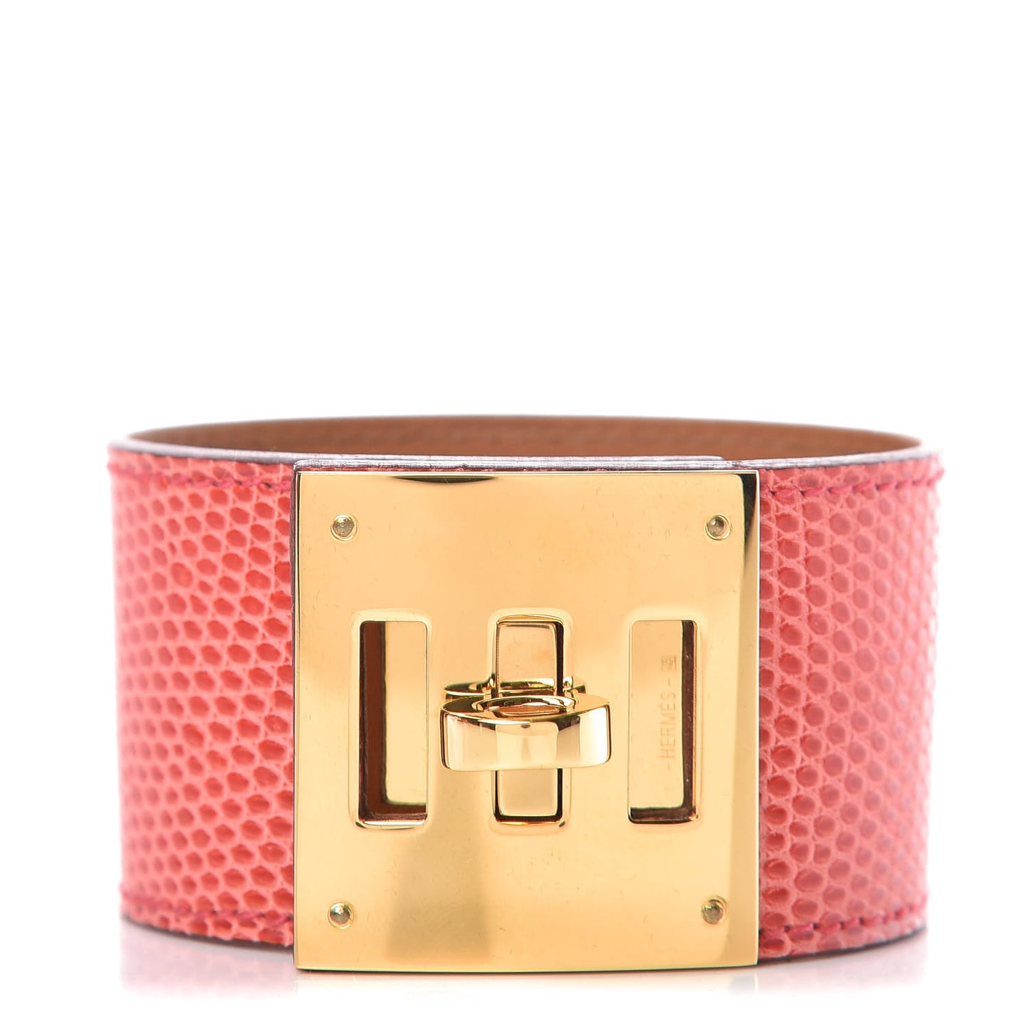Lizard Kelly Dog Cuff Bougainvillea
