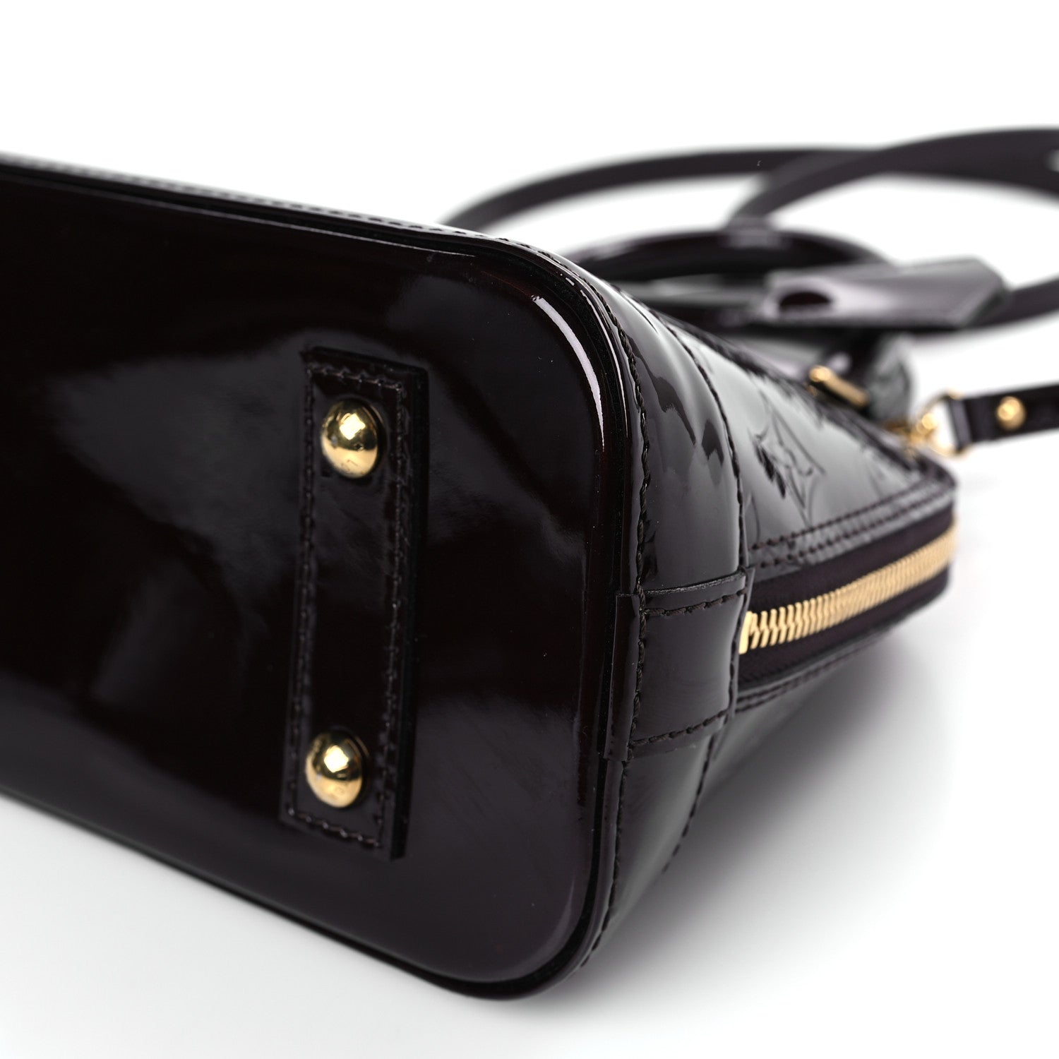 Louis Vuitton Vernis Alma BB Amarante 8 of 8