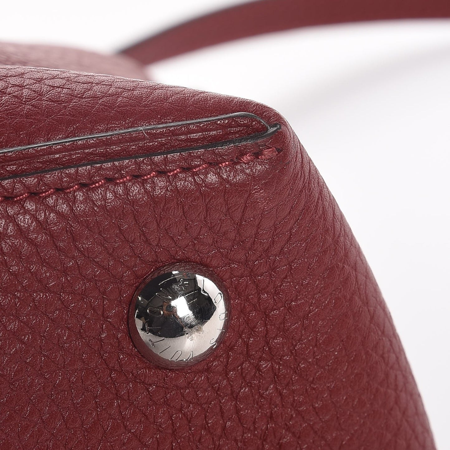 Cuir Taurillon Soft Lockit PM Griotte
