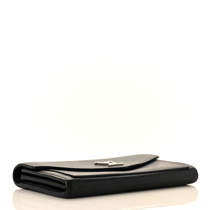 Louis Vuitton Soft Calfskin My Lockme Wallet Black 4 of 9