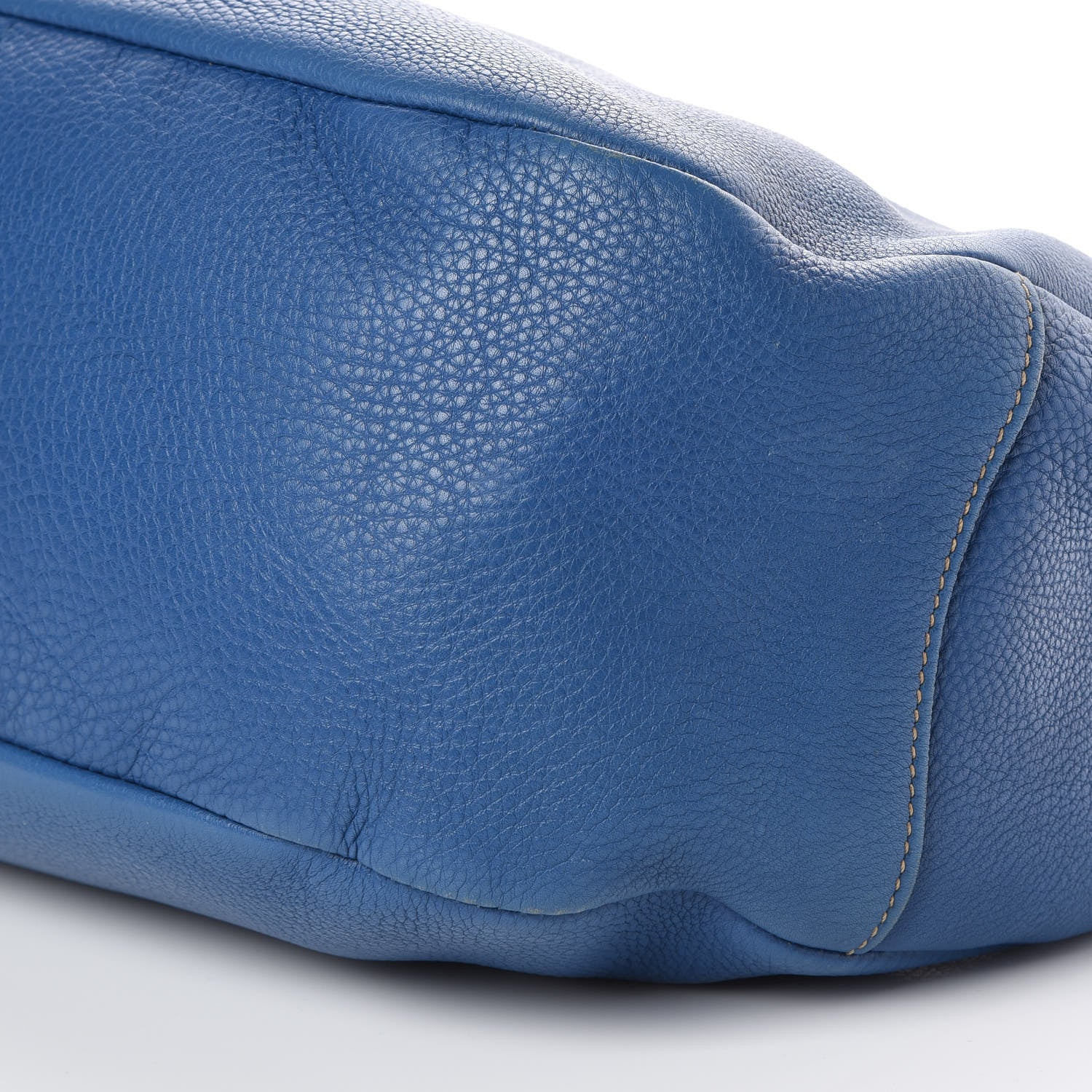 Prada Vitello Daino Hobo Cobalto 7 of 8
