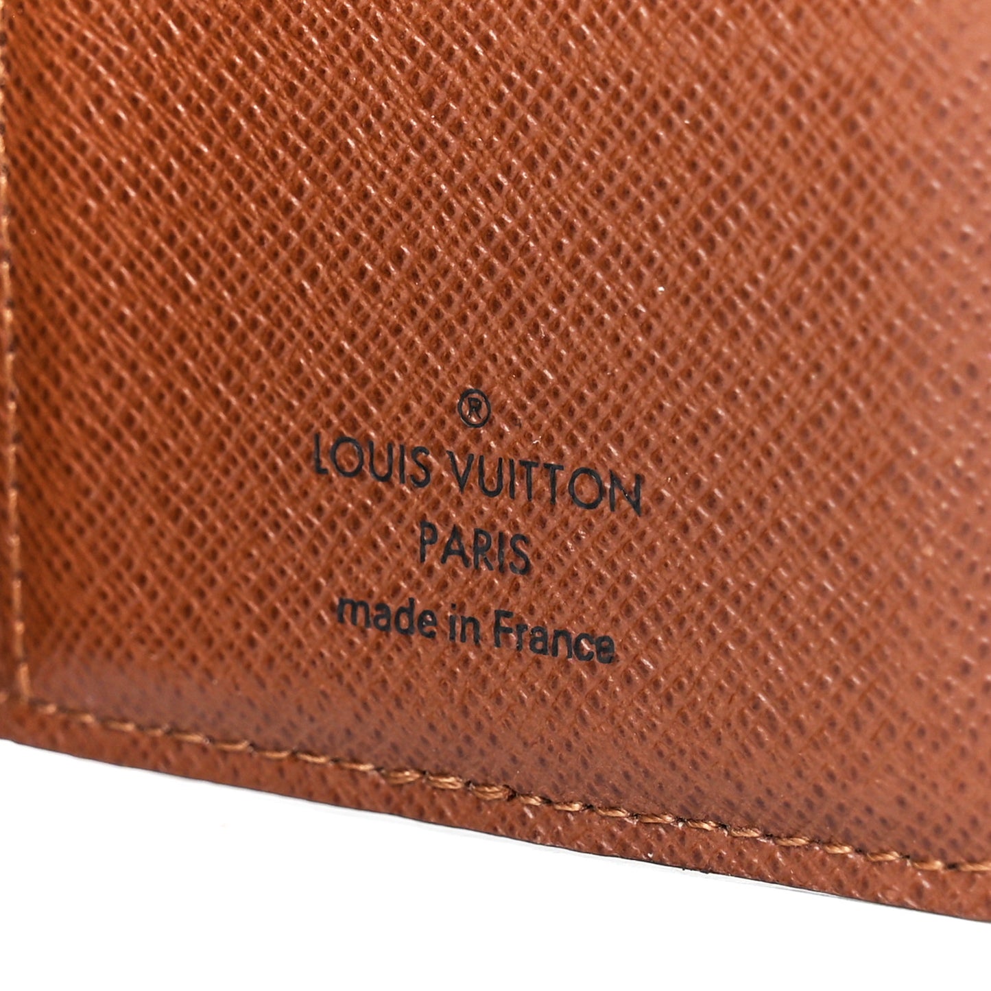 Monogram Pocket Organizer Card Holder