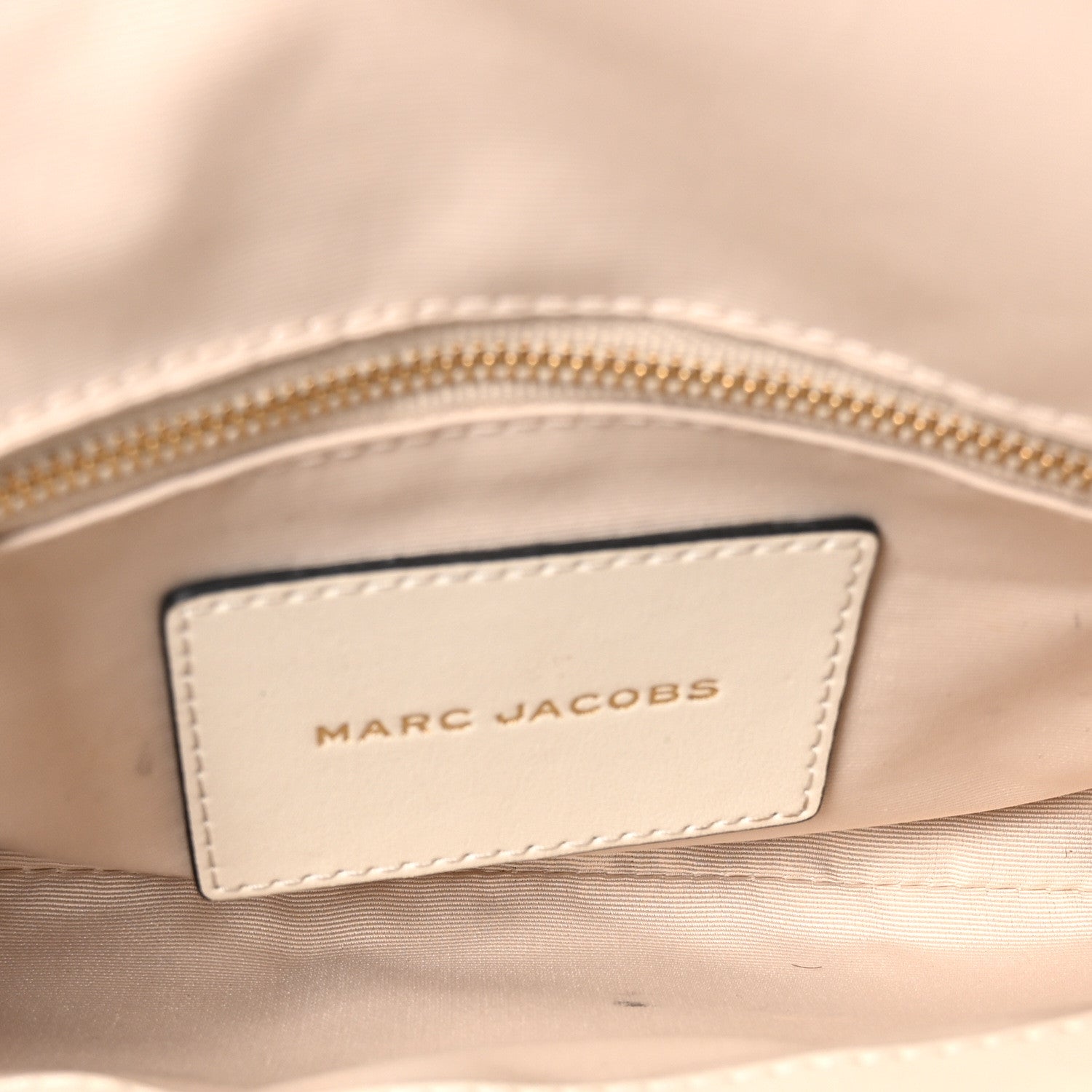 Marc Jacobs Calfskin The J Marc Shoulder Bag Cloud White 5 of 10