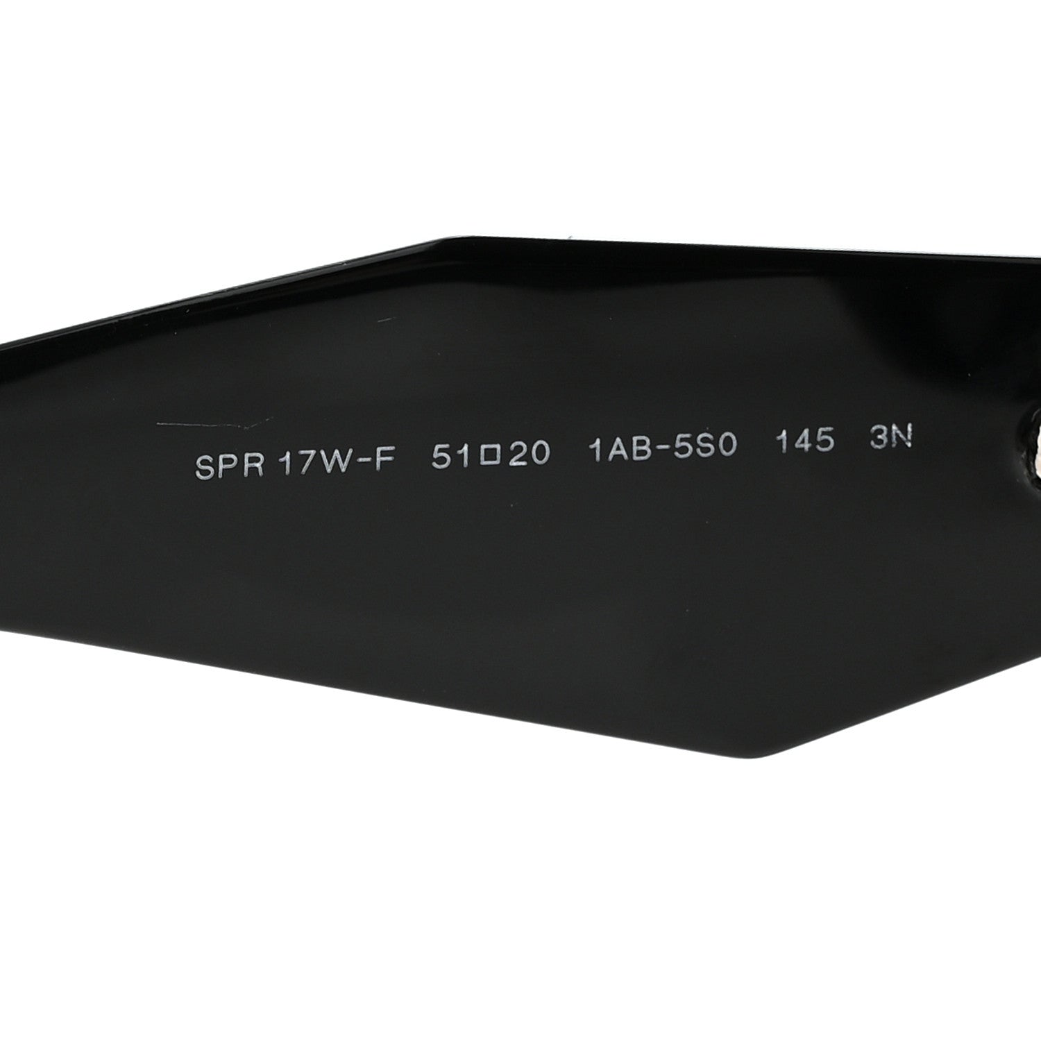 Prada Acetate Symbole Sunglasses SPR 17W Black 5 of 12