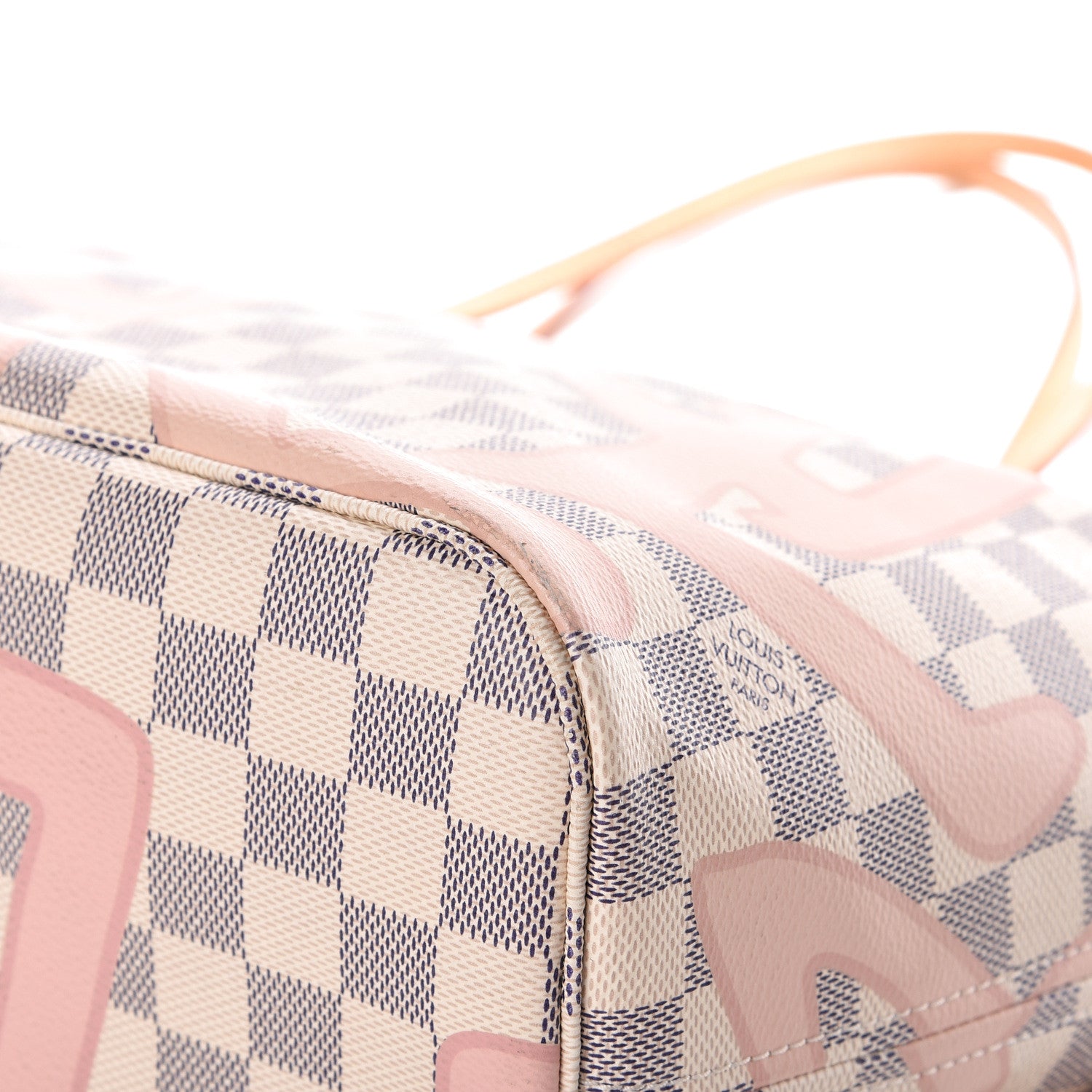 Louis Vuitton Damier Azur Tahitienne Neverfull MM 15 of 21