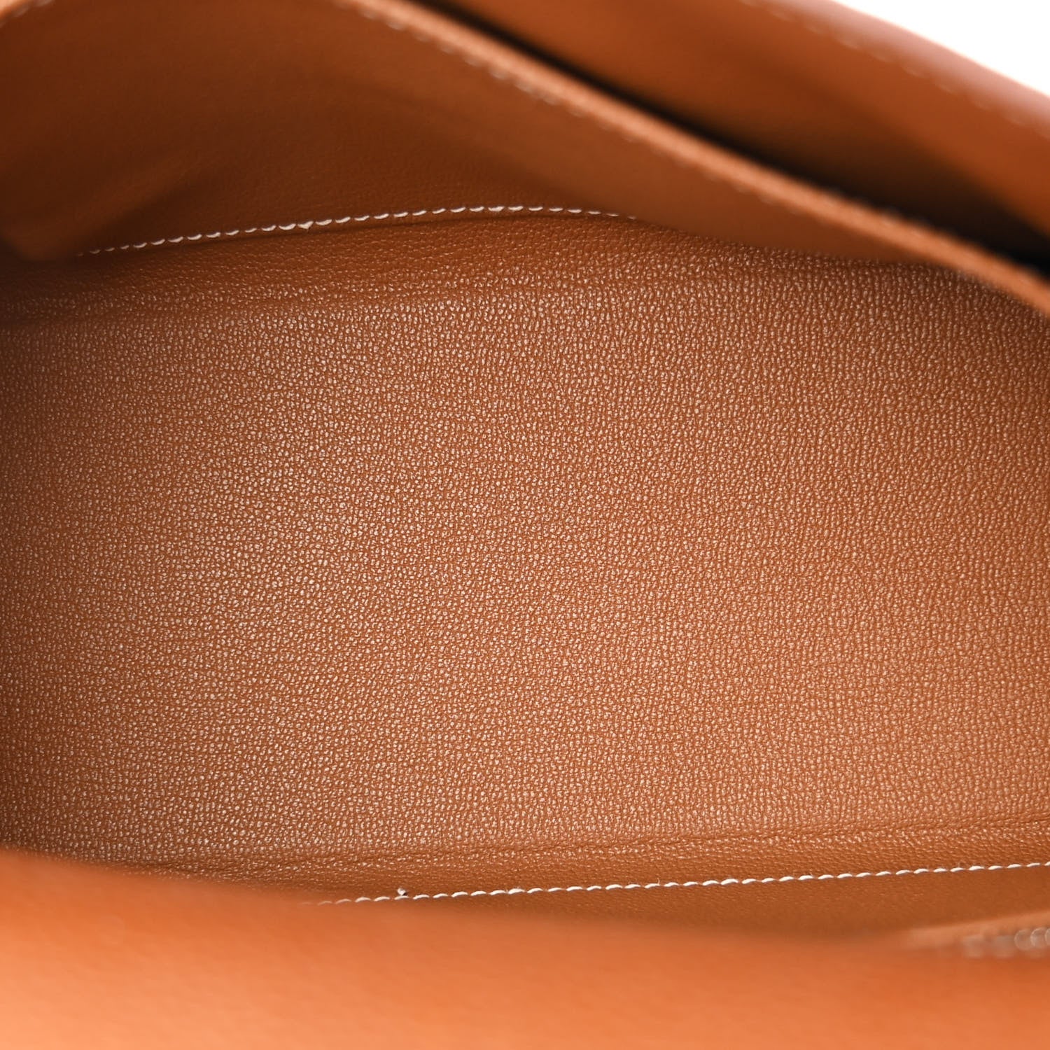 Hermes Barenia Faubourg Kelly Retourne 25 Fauve Ficelle 5 of 12