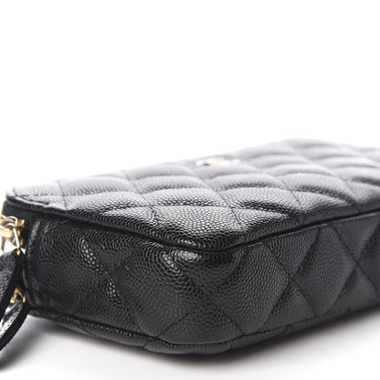 Chanel Caviar Quilted Small Clutch With Chain Black 7 of 12