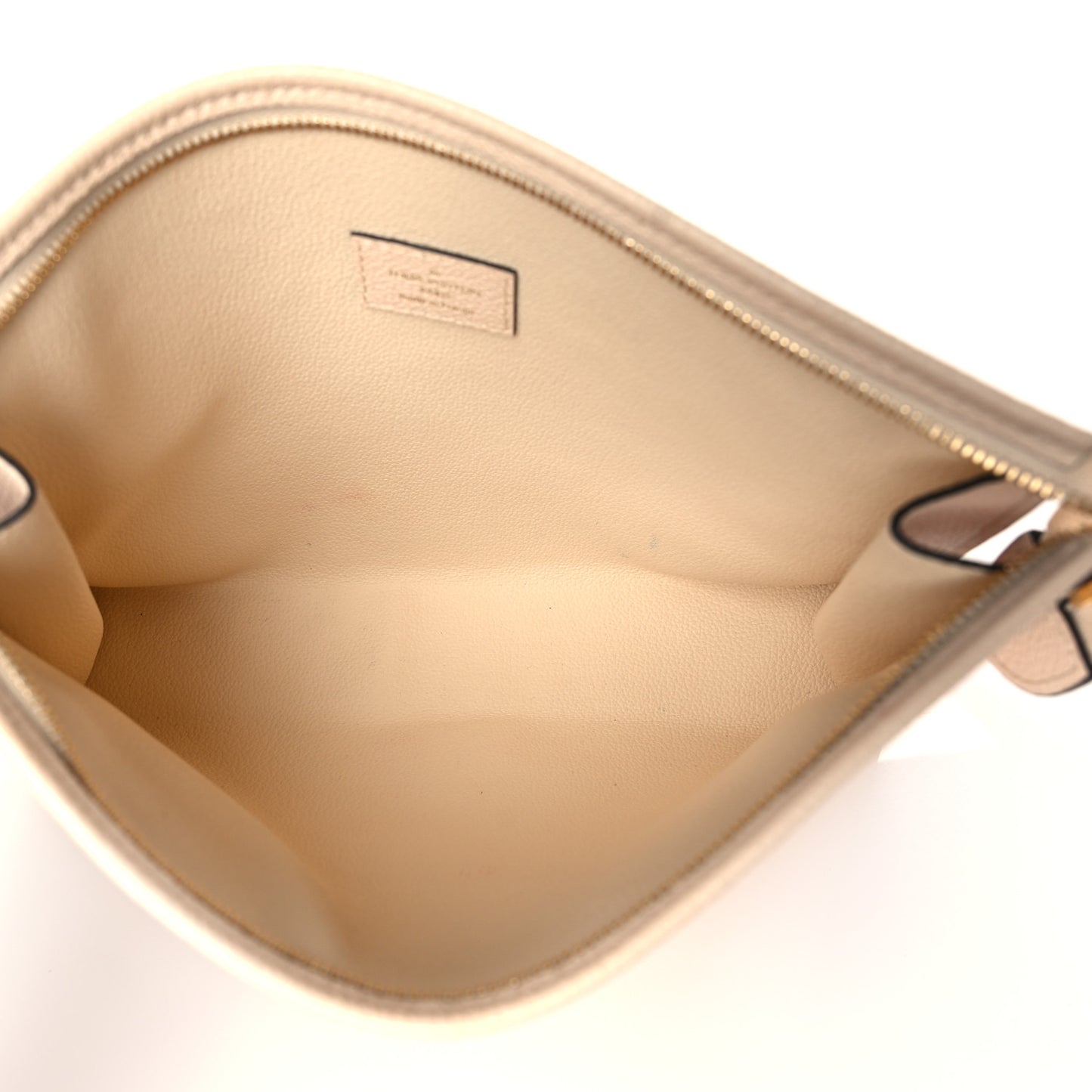 Empreinte Monogram Giant By The Pool Toiletry Pouch 26 Cream Saffron