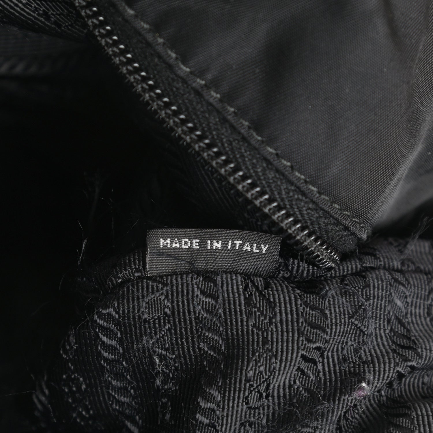 Prada Tessuto Nylon Saffiano Tote Black 7 of 18