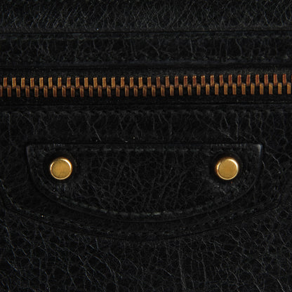 Balenciaga Agneau Classic Hardware Money Wallet Black 2 of 10