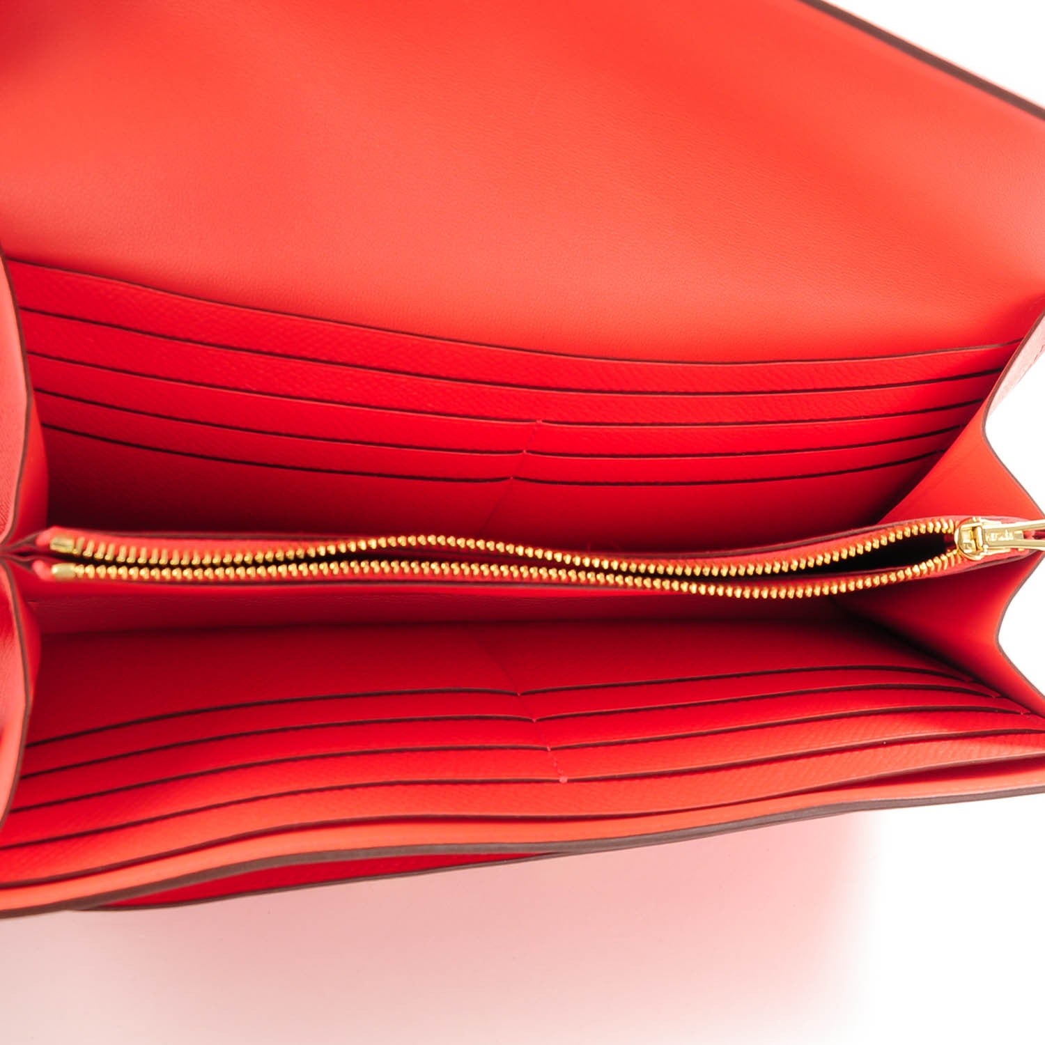Hermes Epsom Constance Long Wallet Rose Jaipur 8 of 8
