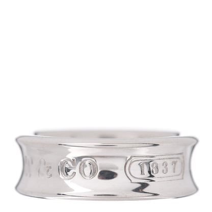 Tiffany Sterling Silver 1837 Band Ring 50 5.5 1 of 5