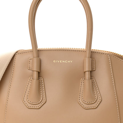 Givenchy Box Calfskin Mini Sport Antigona Top Handle Bag Beige Cappuccino 7 of 9