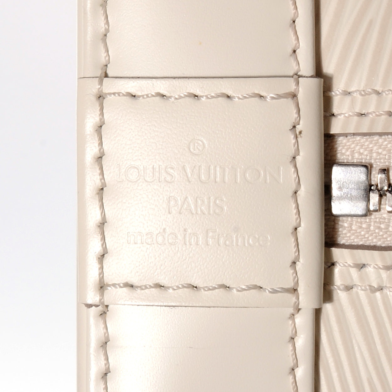 Louis Vuitton Epi Alma PM Ivory 6 of 8